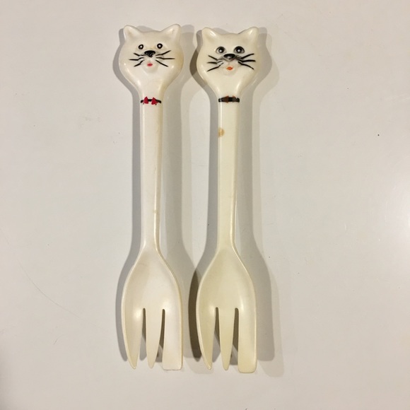 Vintage Cat Sporks - Picture 2 of 5